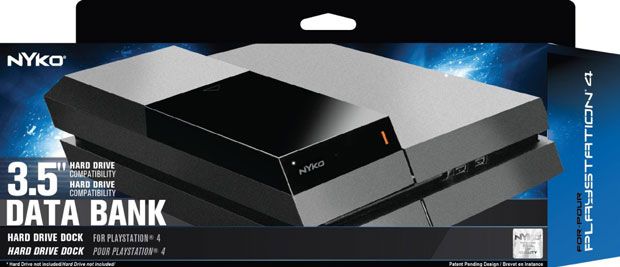 PlayStation 4'e harici sabit disk desteği sunan 'Data Bank' üretildi