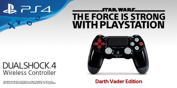 Darth Vader temalı DualShock 4'ler geliyor