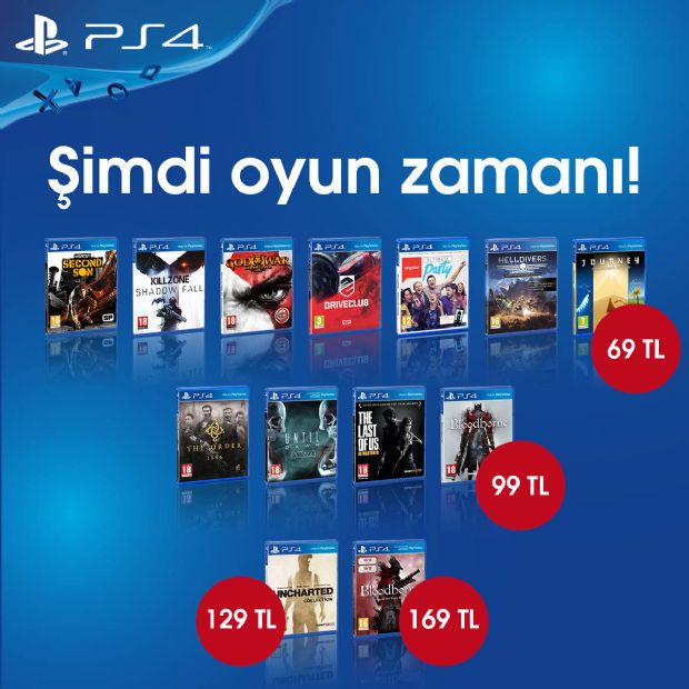 PS4 oyunlarında indirim fırsatı