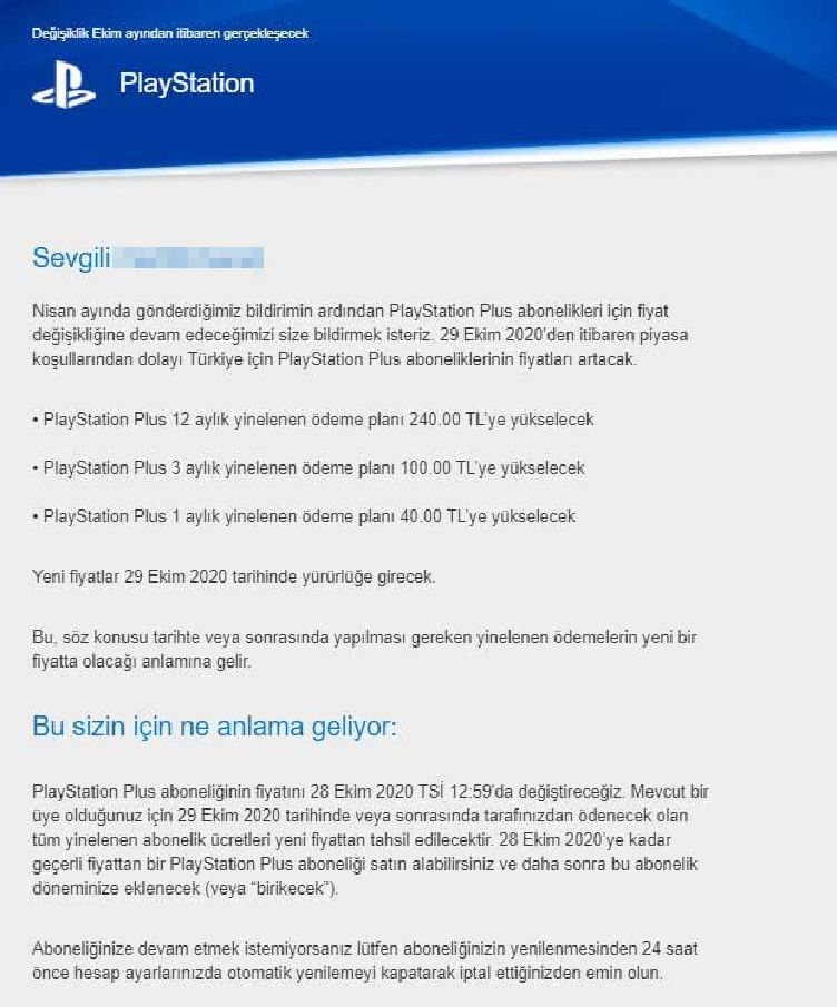 PlayStation Plus fiyatlarına korkunç zam yolda!