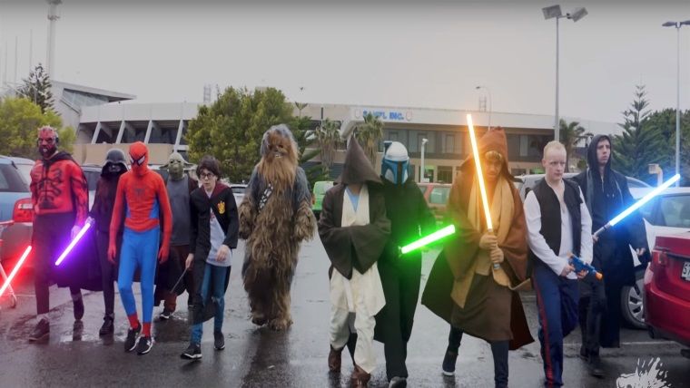 Görüp görebileceğiniz en farklı Star Wars fan videosu