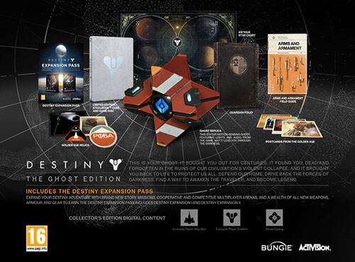 Destiny: Ghost Edition için sayılı günler