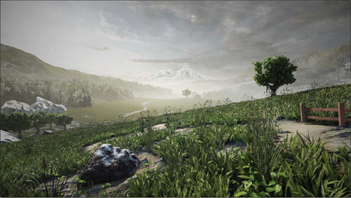 Unreal Engine 3'ten bitki örtüsü şovu