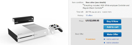 Beyaz XBox One göründü!