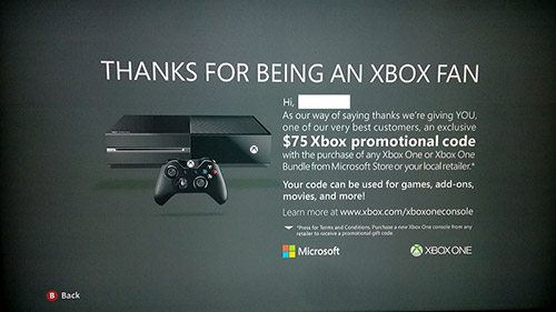 Microsoft tarafından Xbox One'a geçiş için "farklı" bir teklif 