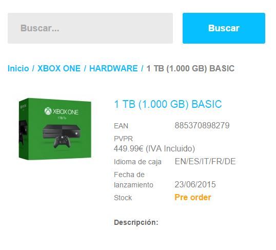 1TB Sabit diskli Xbox One mı geliyor?