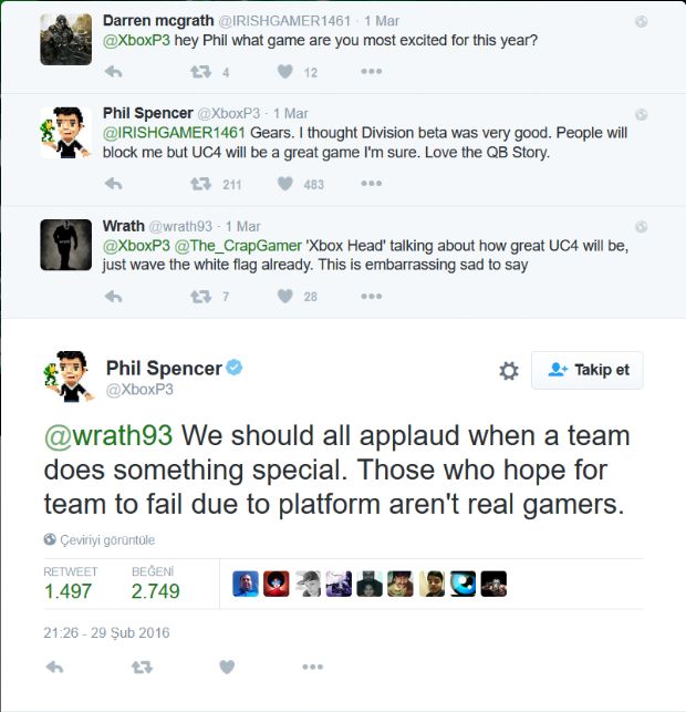 Phil Spencer, bir Xbox fanboyuna yılın ayarını verdi