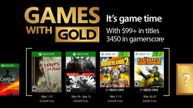 Games with Gold'un Mart 2017 oyunları belli oldu
