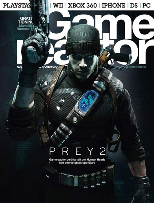 Prey 2, Game Reactor kapağında