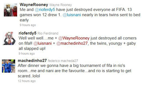 Wayne Rooney ve Rio Ferdinand da FIFA 11'i seçti