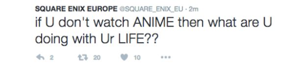 Square Enix'in Twitter hesabı hack'lendi!