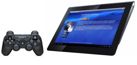 Tablet'e PS3 kolu takın