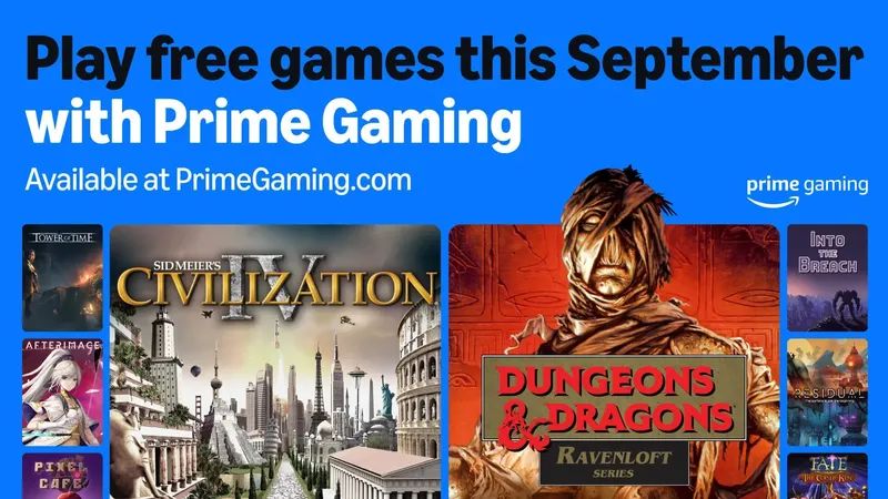Amazon Prime Gaming Eylül 2025 Oyunları Belli Oldu