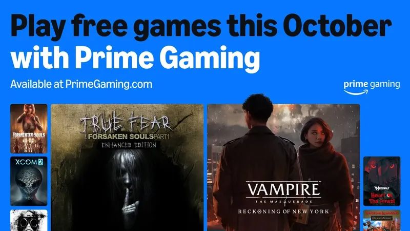 Amazon Prime Gaming Ekim 2025 Oyunları Belli Oldu