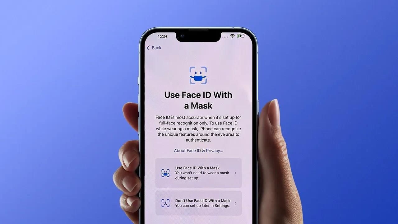 iOS 15.4 ile FaceID artık maskeyle çalışacak