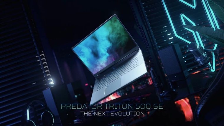 Acer Predator Triton 500 SE oyuncu dizüstü bilgisayarı duyuruldu