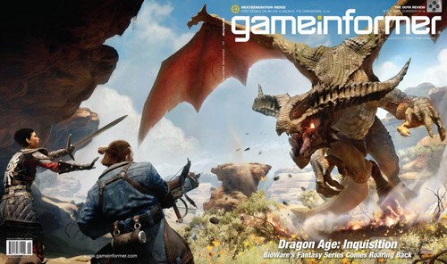 Dragon Age 3 Game Informer kapağında