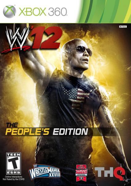 WWE 12'nin kapağı The Rock