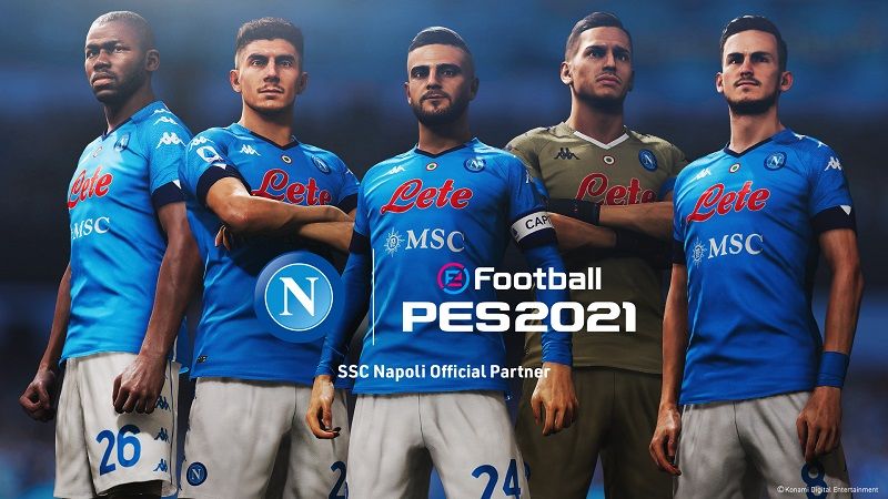 Konami İtalyan futbol kulübü Napoli ile anlaştı