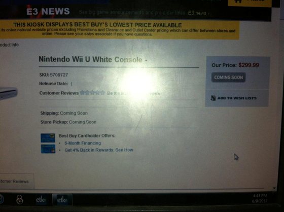 Nintendo Wii U, 300 dolar olabilir mi?