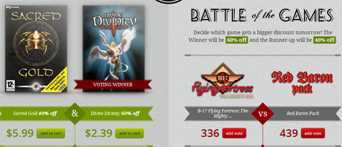 GOG.com Battle of Games yarışmasında 6. gün kazananı