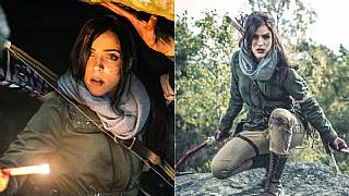 Lara Croft bildiğiniz canlandı!