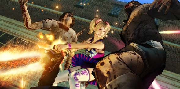 Lollipop Chainsaw yüksekten uçuyor!