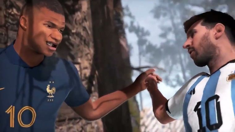Mbappe ve Messi, God of War'da karşı karşıya geldi