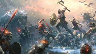 GI kapağında şahane bir God of War görseli var!