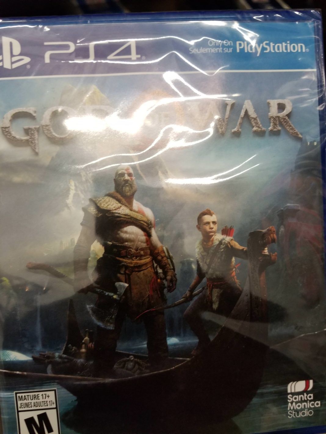 Bazı meraklı oyuncular yeni God of War'u oynamaya başladı bile