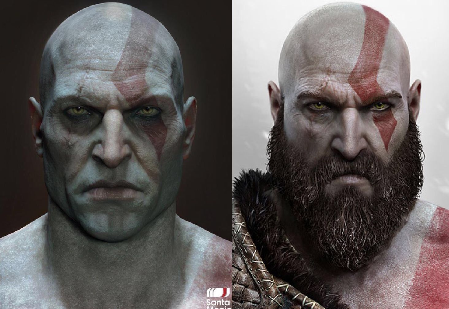 Kratos yeni oyunda sakal ve bıyıksız olarak nasıl gözükürdü?