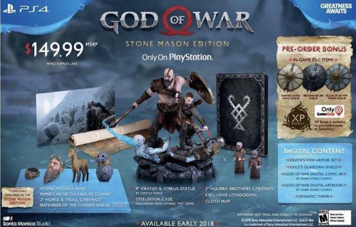 God of War Stone Mason Edition duyuruldu