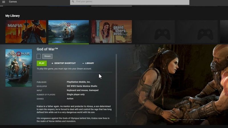God of War PC versiyonu, Geforce Now veri tabanında tespit edildi