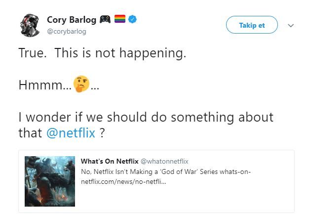 God of War'un Netflix dizisi hakkında beklenen açıklama geldi
