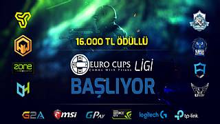Euro Cups CS:GO Ligi başlıyor!