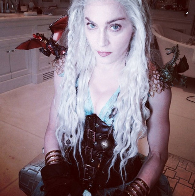 Madonna'dan Game of Thrones cosplay'i! (Görsel)