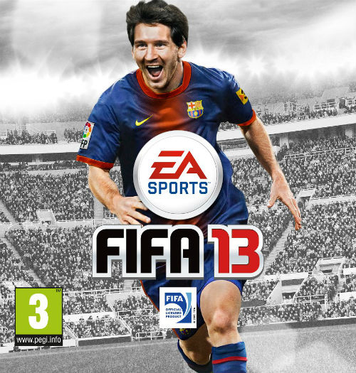 Messili FIFA 13 kapağı!