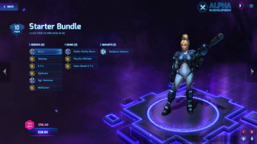 Heroes of the Storm'a "paketler" geliyor!