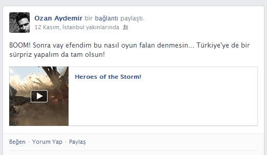 Heroes of the Storm Türkiye'ye mi geliyor?