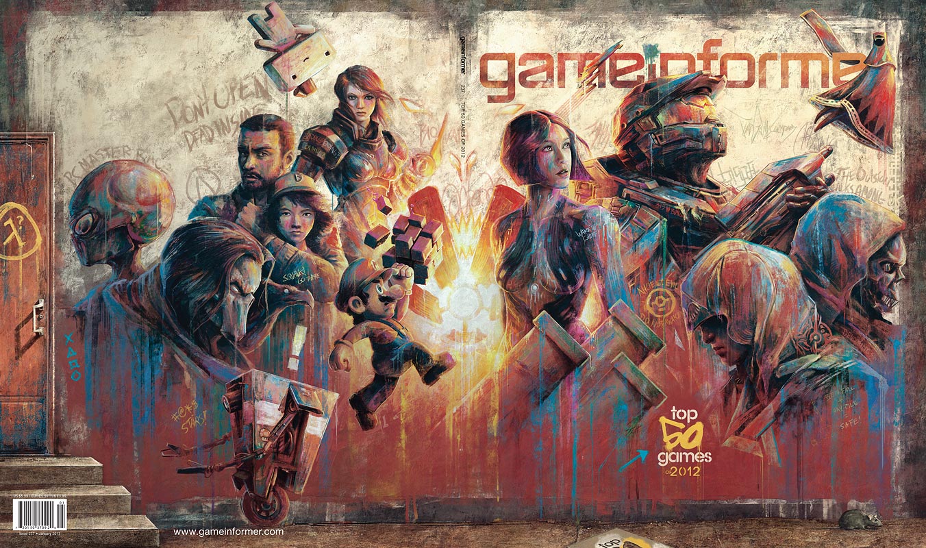 Destansı Game Informer Ocak kapağı