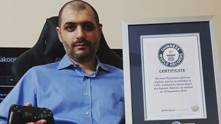 Platin kupa kazanarak Guinnes Rekorlar Kitabı'na giren oyuncu