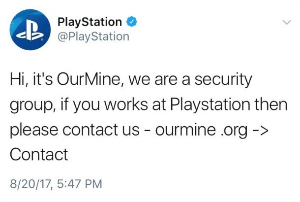 PlayStation'ın sosyal medya hesapları hacklendi