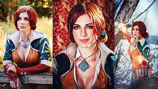 Görenlerin defalarca kez bakmak isteceği harika Triss cosplay'i!