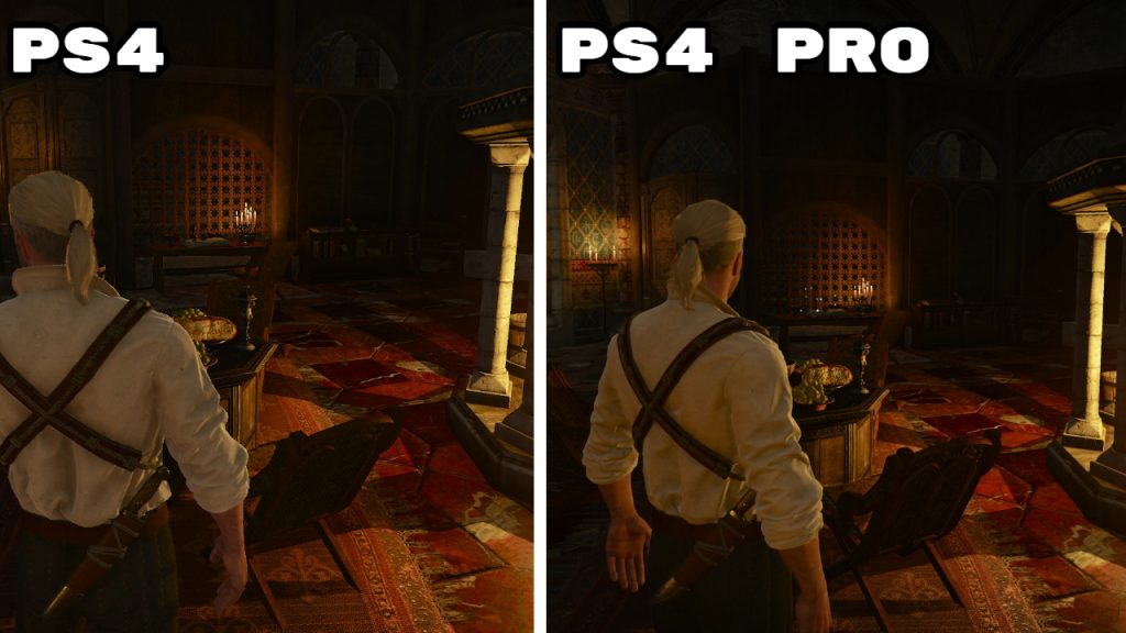 The Witcher 3 PS4 ve PS4 Pro karşılaştırması