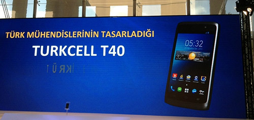 Türkiye temelli akıllı telefon T40 Gebze sizlerle