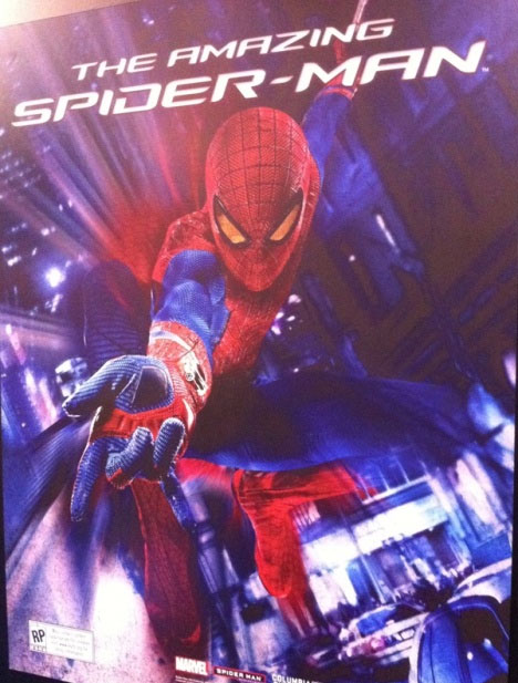 The Amazing Spider-Man'in ilk videosu yolda