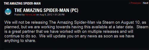 The Amazing Spider-Man ters köşe yaptı