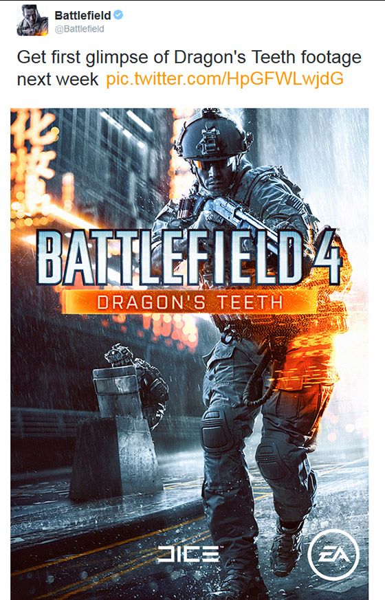 Battlefield 4: Dragon's Teeth için takvimleri işaretleyin