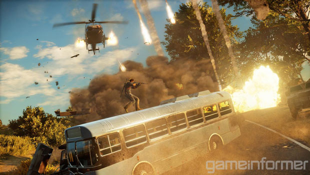 Just Cause 3'ün yepyeni ekran görüntüleri yayınlandı