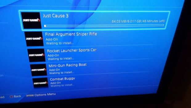 Just Cause 3'ün ön yüklemesi PlayStation 4'e geldi